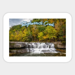 Taughannock Creek Tompkins County New York Sticker